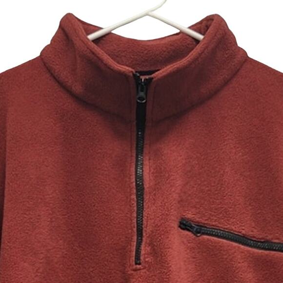 Deluth Trading Co Mens 3XL Polyester Long Sleeve Quarter Zip Fleece Pullover - Picture 2 of 4